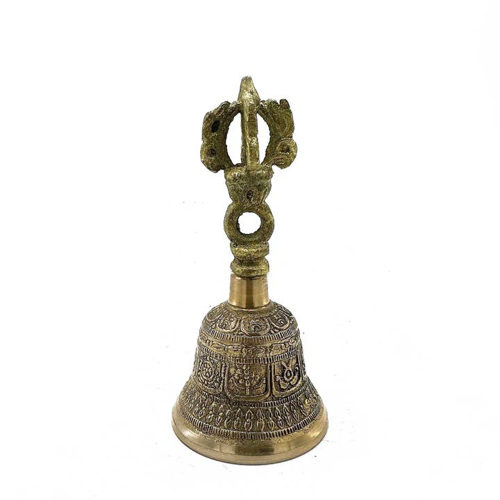 AWGifts Europe - Venta al por mayor Campanas - Campana Tingsha tibetana pequeña, 5 x 11 cm