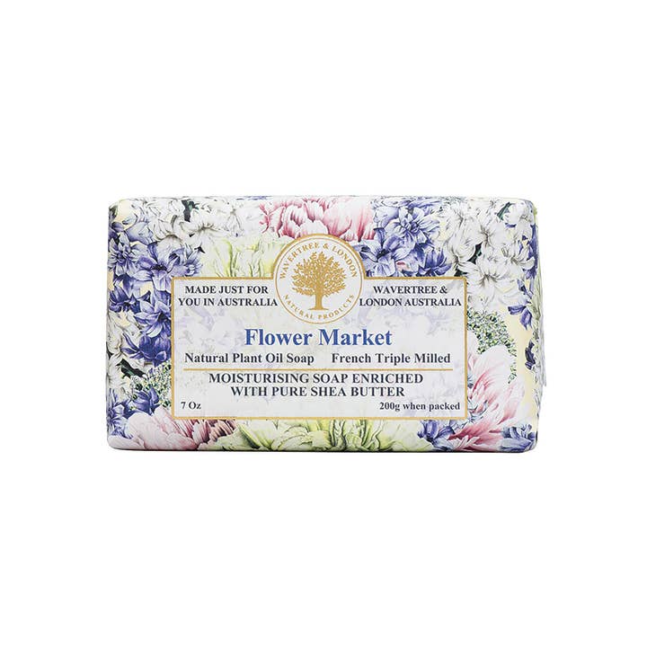 Wavertree & London - Wholesale Bar Soap - Wavertree & London Flower Market Luxury Soap Bars2