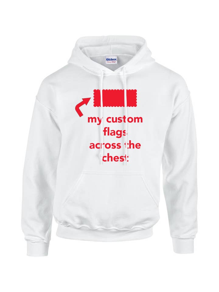 Maritime Tribes LLC – Engroshandel Hoodie – Unisex – Hættetrøjer (Unisex) - Nautical Signal Flags (Stav det i flag) 6