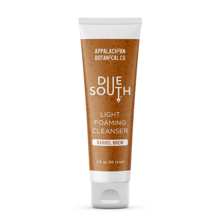 Due South Light Foaming Cleanser for wholesale by Appalachian Botanical Co.