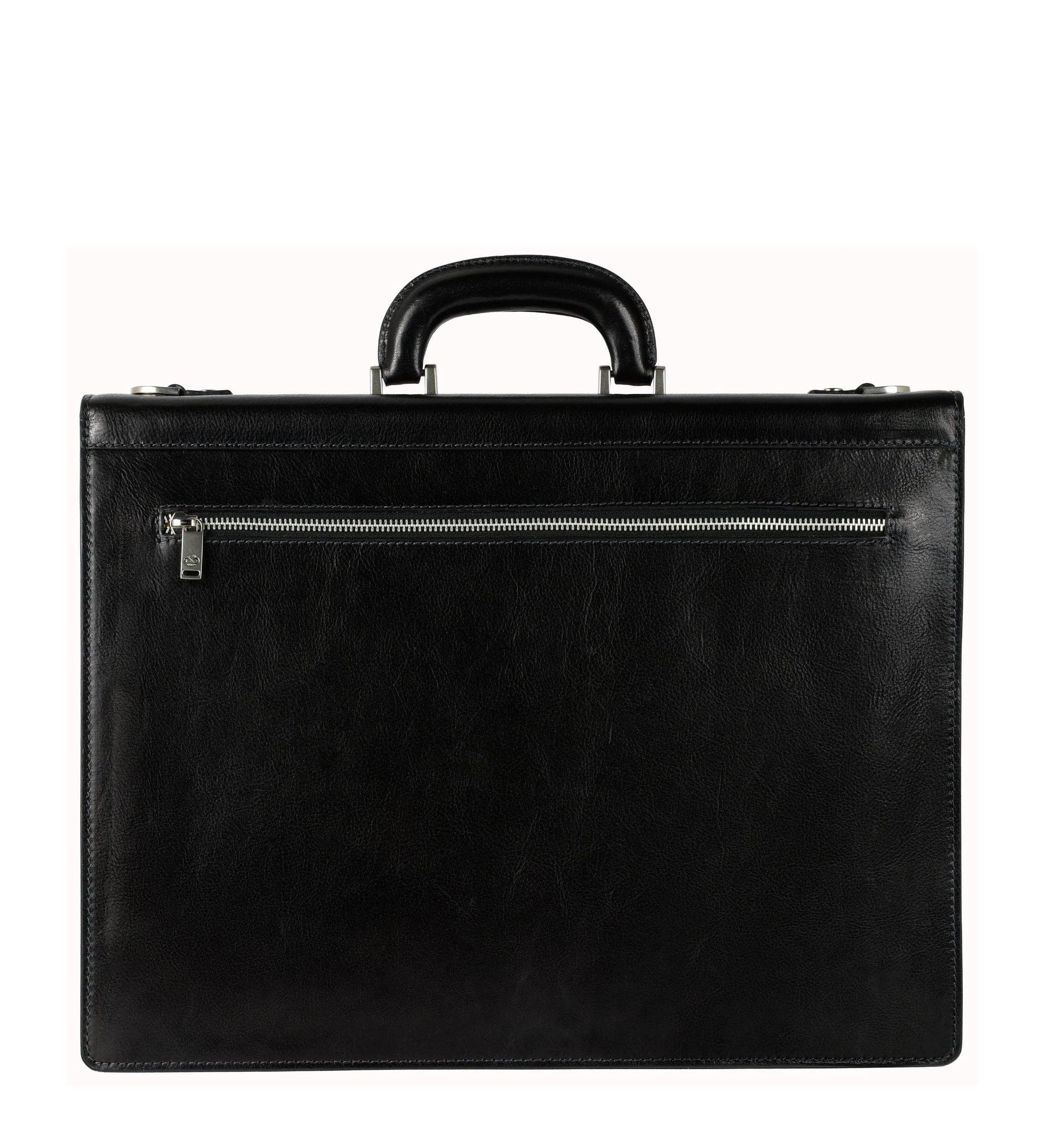 Time Resistance – Engroshandel Dokumentmappe – Unisex – Stor læderattachémappe - Den usynlige mand20