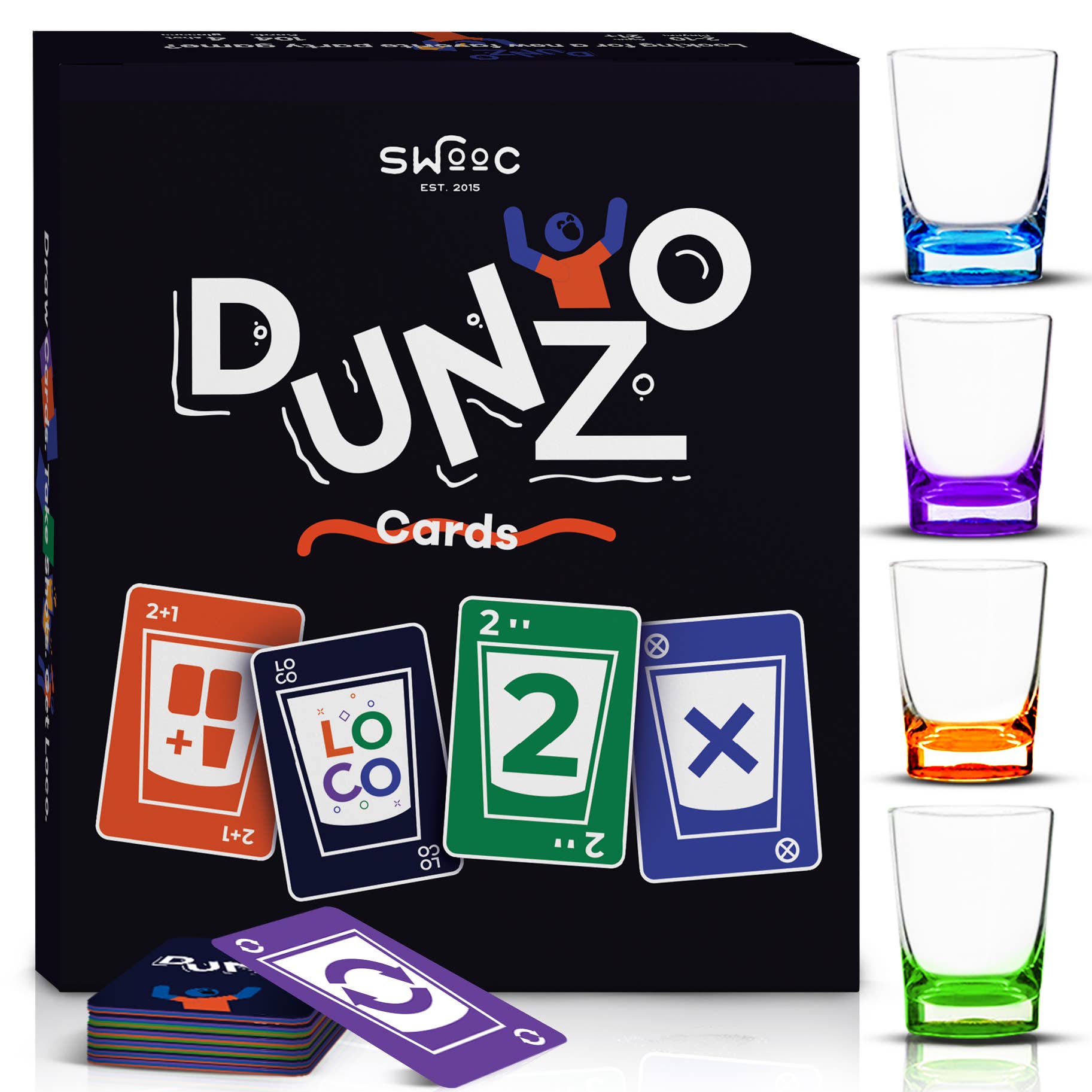 Swooc Games - Wholesale Card Game - DUNZO™ | Uno Inspired Drinking Game0