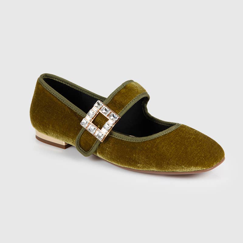 Venezianas Scarpe Originali - Wholesale Flats - Women's - Antonelli Verde0