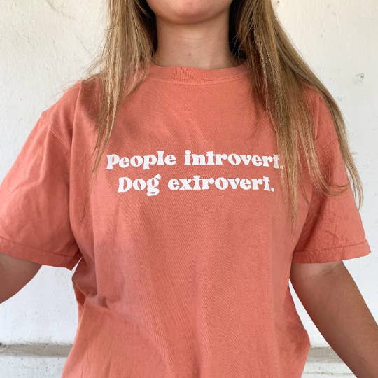 People Introvert. Dog Extrovert. for wholesale by Happy Dog Mom Co