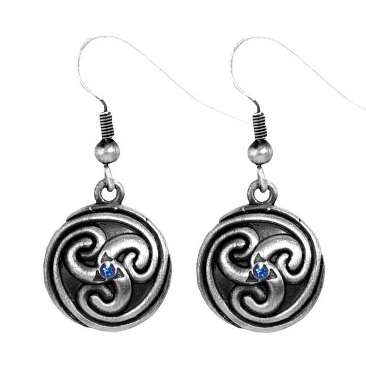 Keltische spiraal oorbellen voor wholesale door Pacific Trading