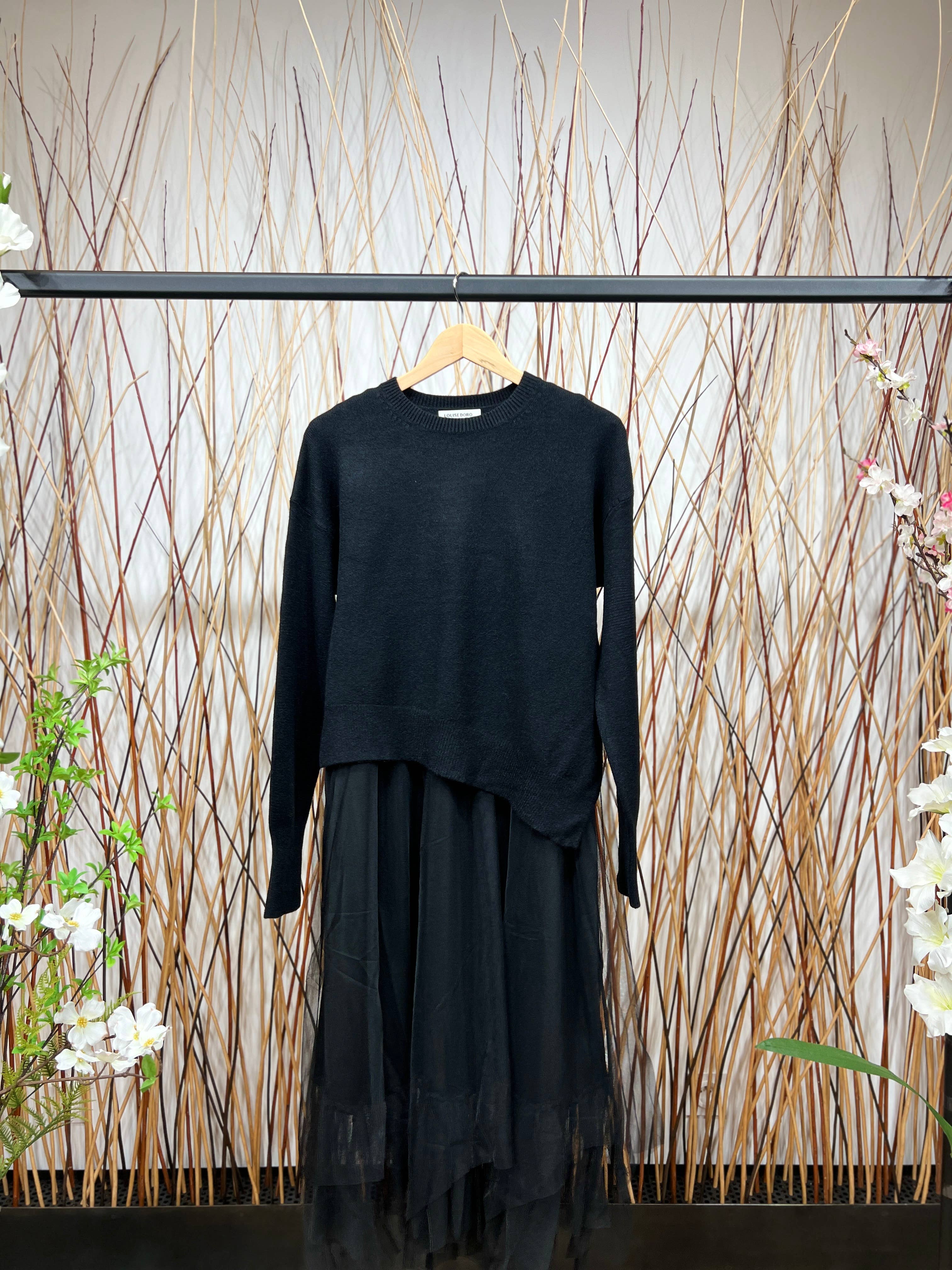 L'Emotion - Wholesale Top & Skirt Set - Women's - Asymmetric Fit Sweater & Dress Set5