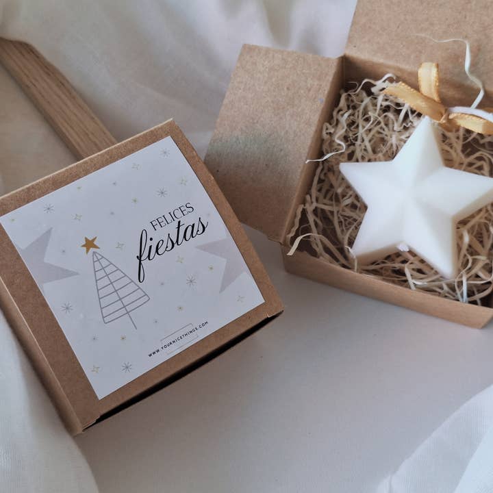 Your Nice Things - Candles - - Wholesale Novelty Candle - Soy wax Christmas candles Stars - Merry Christmas2