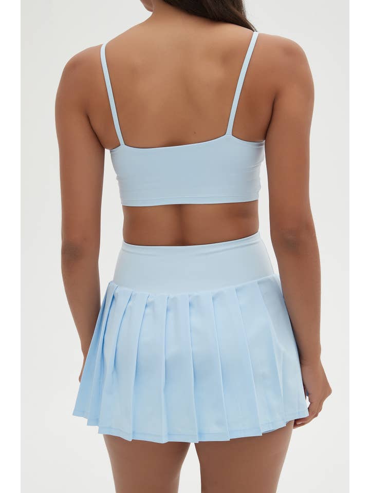 91thelabel - Wholesale Activewear Set - Women's - Esther Lycra® Cami Top & Serena Skirt 2pc Activewear Set