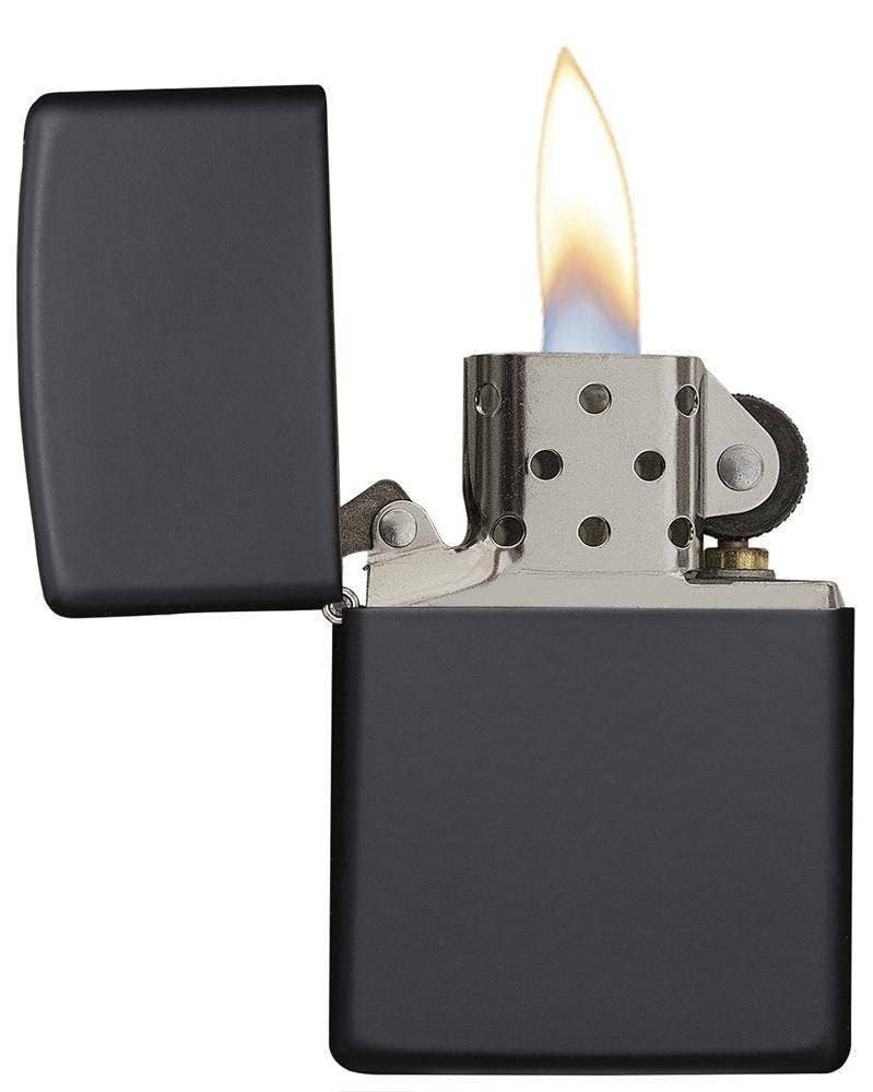 Benhalex - Wholesale Lighter - Zippo Classic Lighter, Matte Black, Windproof #2181