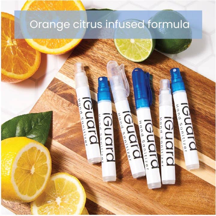 iGuard - Wholesale Hand sanitiser - iGuard - Hand Sanitizer Spray - Orange Citrus - Blue5