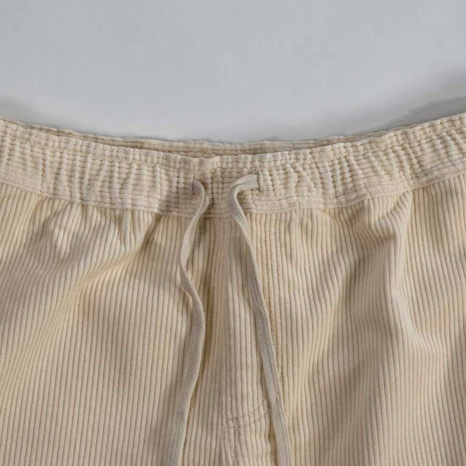 BILLYBELT – wholesale Shorts – Herr – Beach Horizon sammetsshorts i elfenben3