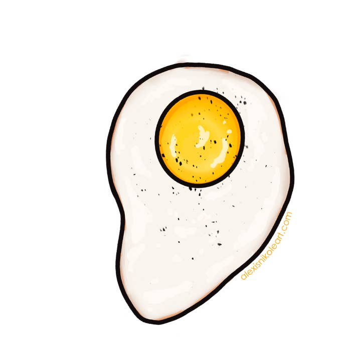 Alexis Nikole - Wholesale Sticker - Breakfast Sticker Pack3