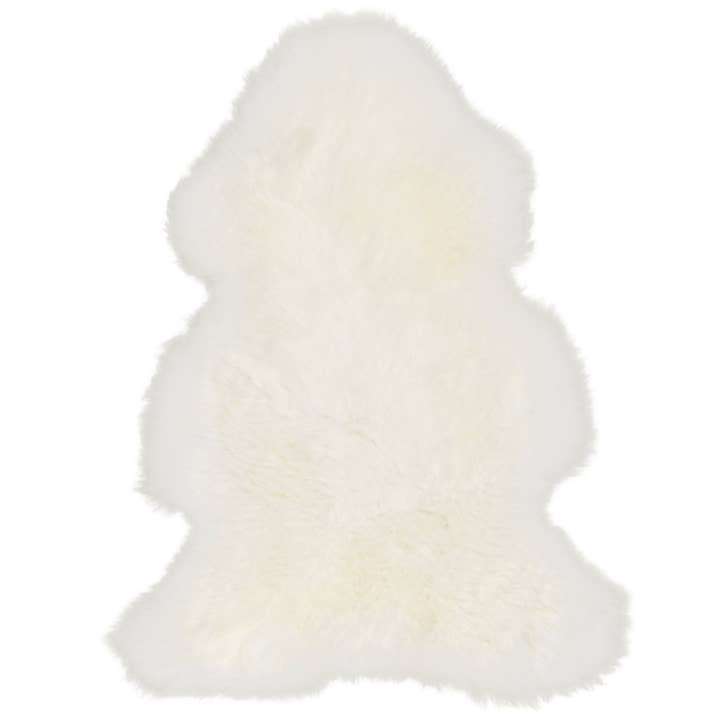 Van Buren - Wholesale Throw Blanket - Texel sheepskin white