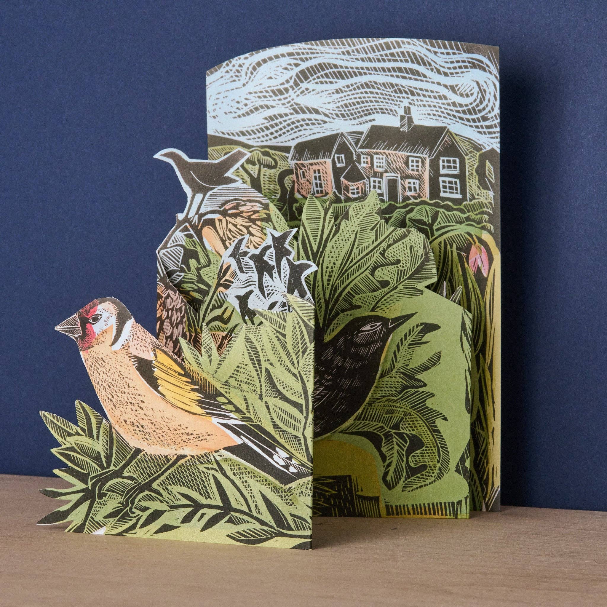 Art Angels - Wholesale Everyday Greeting Card - Garden Birds2