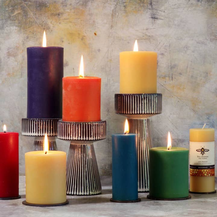 Big Dipper Wax Works - Wholesale Pillar Candle - Pure Beeswax Pillars