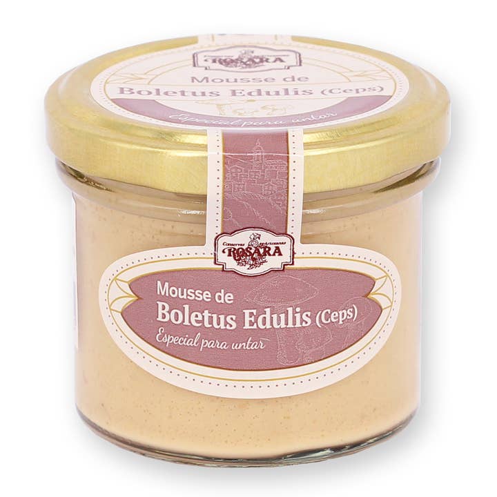 Conservas Rosara – Großhandel Konserven – GLAS MIT PILZMOUSSE (BOLETUS EDULIS) 125 ml.