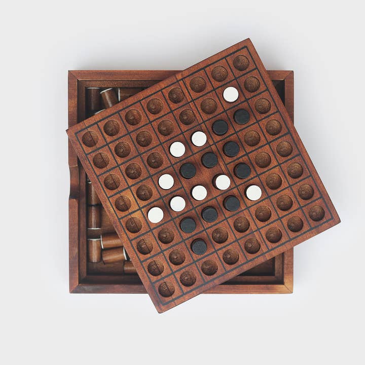 SUCK UK Ltd - USA - Vente Jeux de société - Reversi - Jeu de stratégie en bois