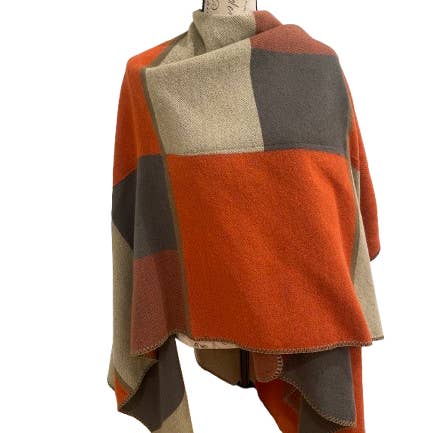 Style Shawl - Orange Hues for wholesale by AMMA JO
