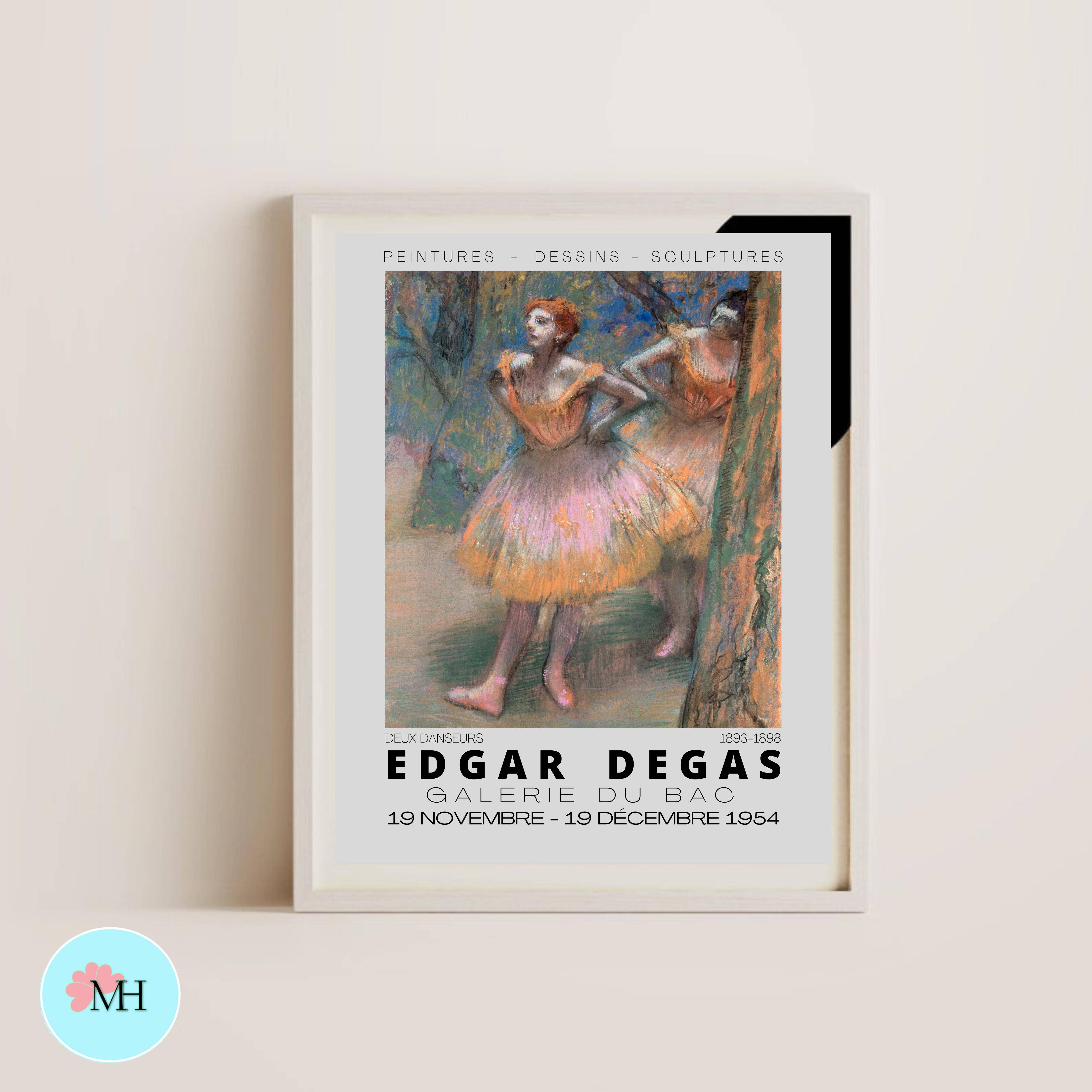 Magnifique Hearts - Wholesale Art Print - Prints of Art by Degas, Beautiful Ballerinas, Ballet, 8x104