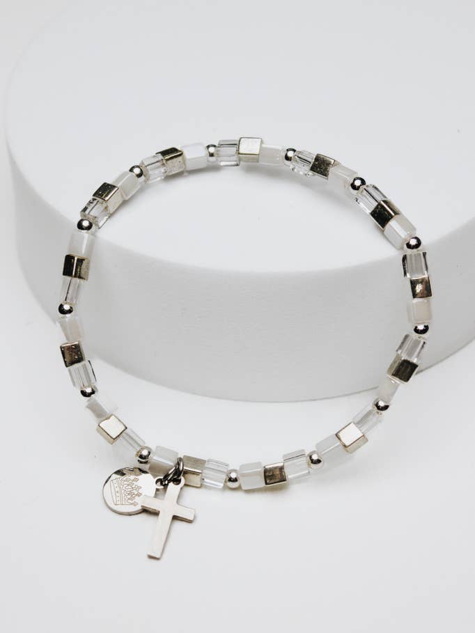 Mary Bracelet - Made by Survivors for wholesale by Crowned Free