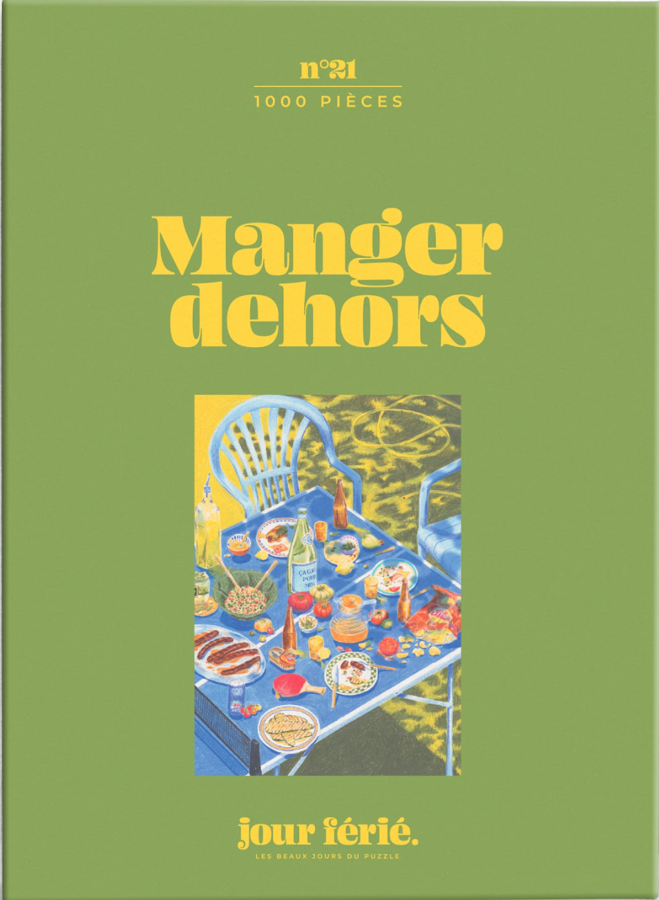Jour Ferie – Puzzle - Adulto por atacado – Quebra-cabeça Eat Out com 1000 peças1