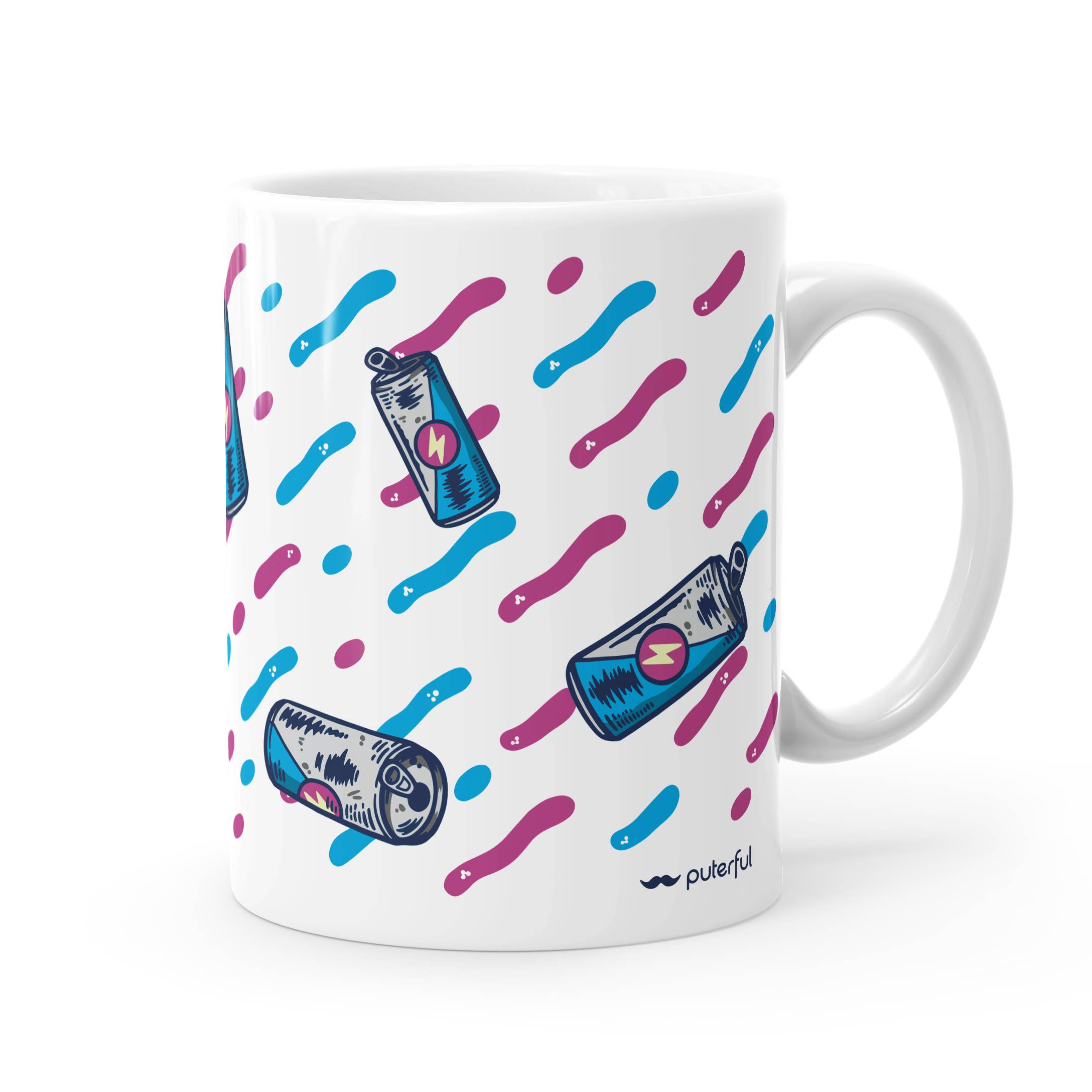 Puterful - Wholesale Coffee Mug - Taza - Mood: Opposing1