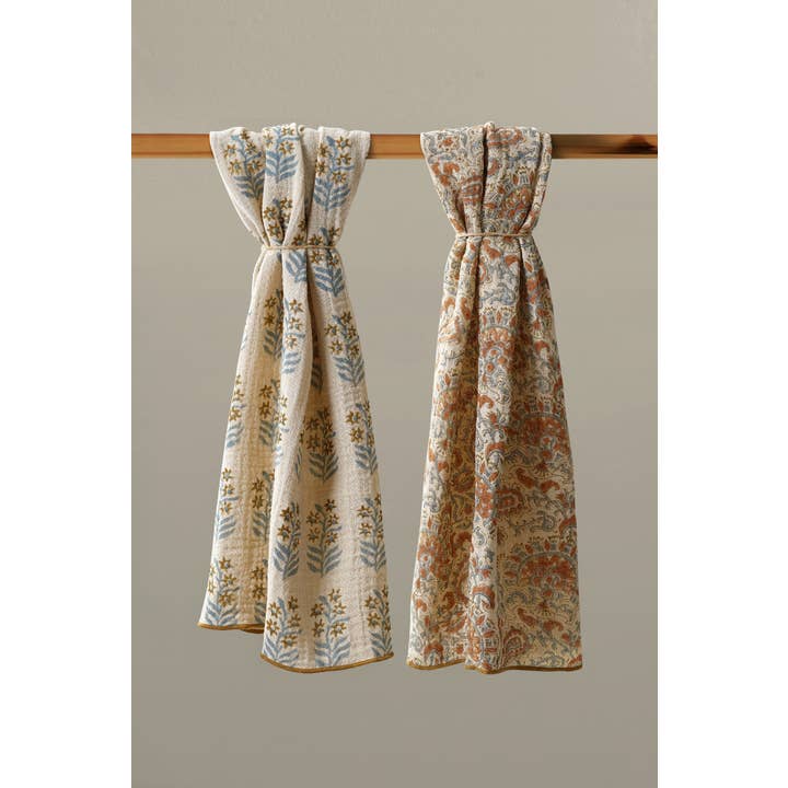 Peking Handicraft - Wholesale Tea Towel - Gauze Amber Kitchen Towel Set1