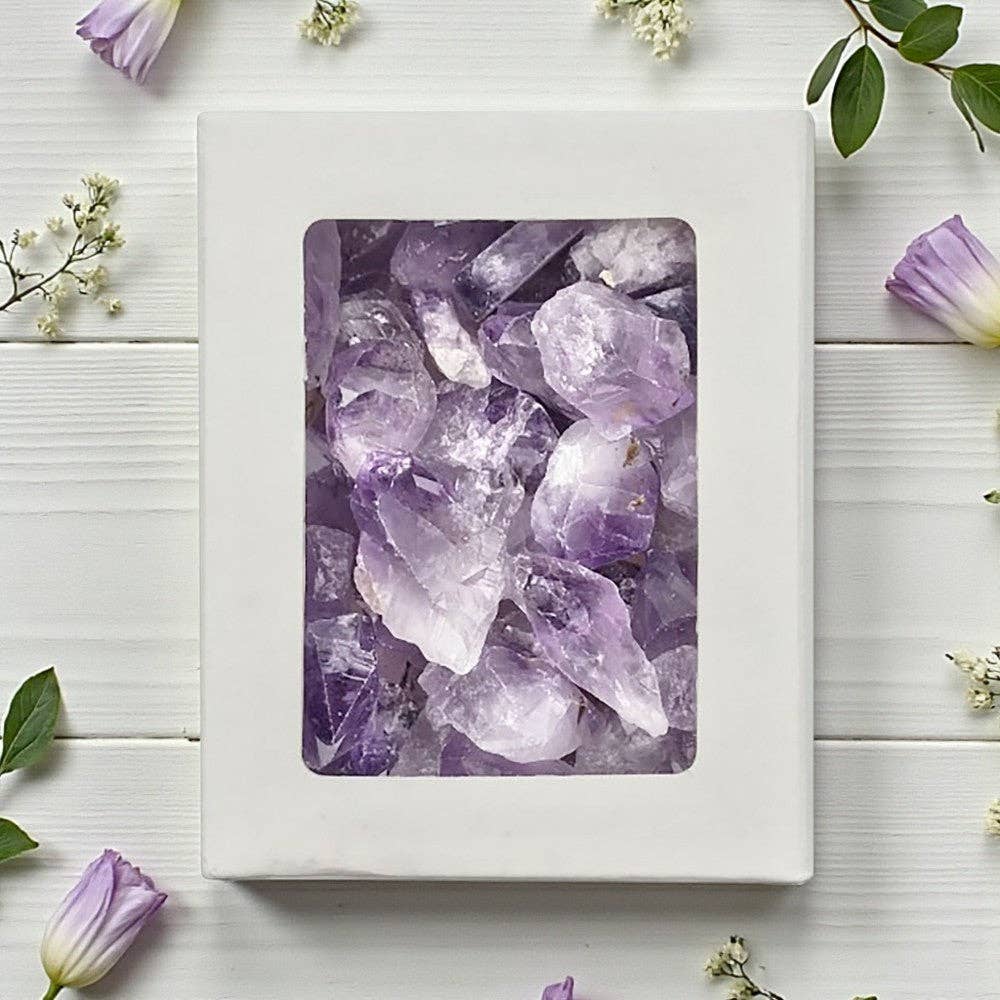 Earths Elements Wholesale - Vente Pierre et cristal de spiritualité - Mini plat à pointes d'améthyste