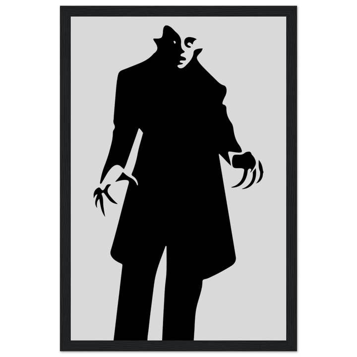 Art-O-Rama Shop - Wholesale Poster - Nosferatu - 20s Sci-Fi Horror Movie Minimalist Poster2