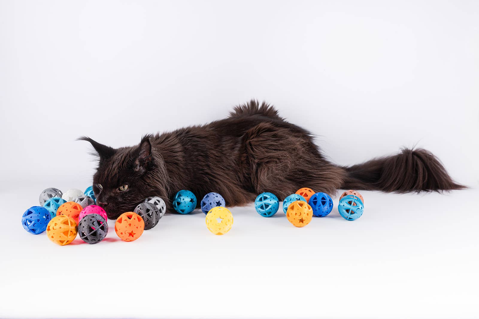 O'Bout de la Plume - Wholesale Pet Toy - Cat - Ball'Stars Cat Ball1