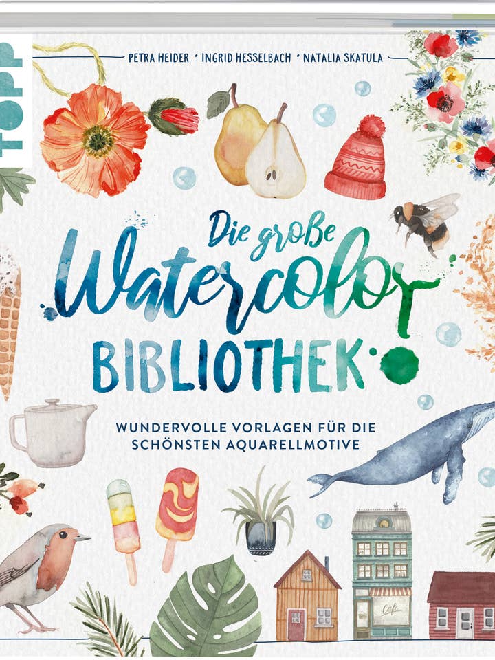 De grote aquarelbibliotheek voor wholesale door frechverlag TOPP & BusseSeewald