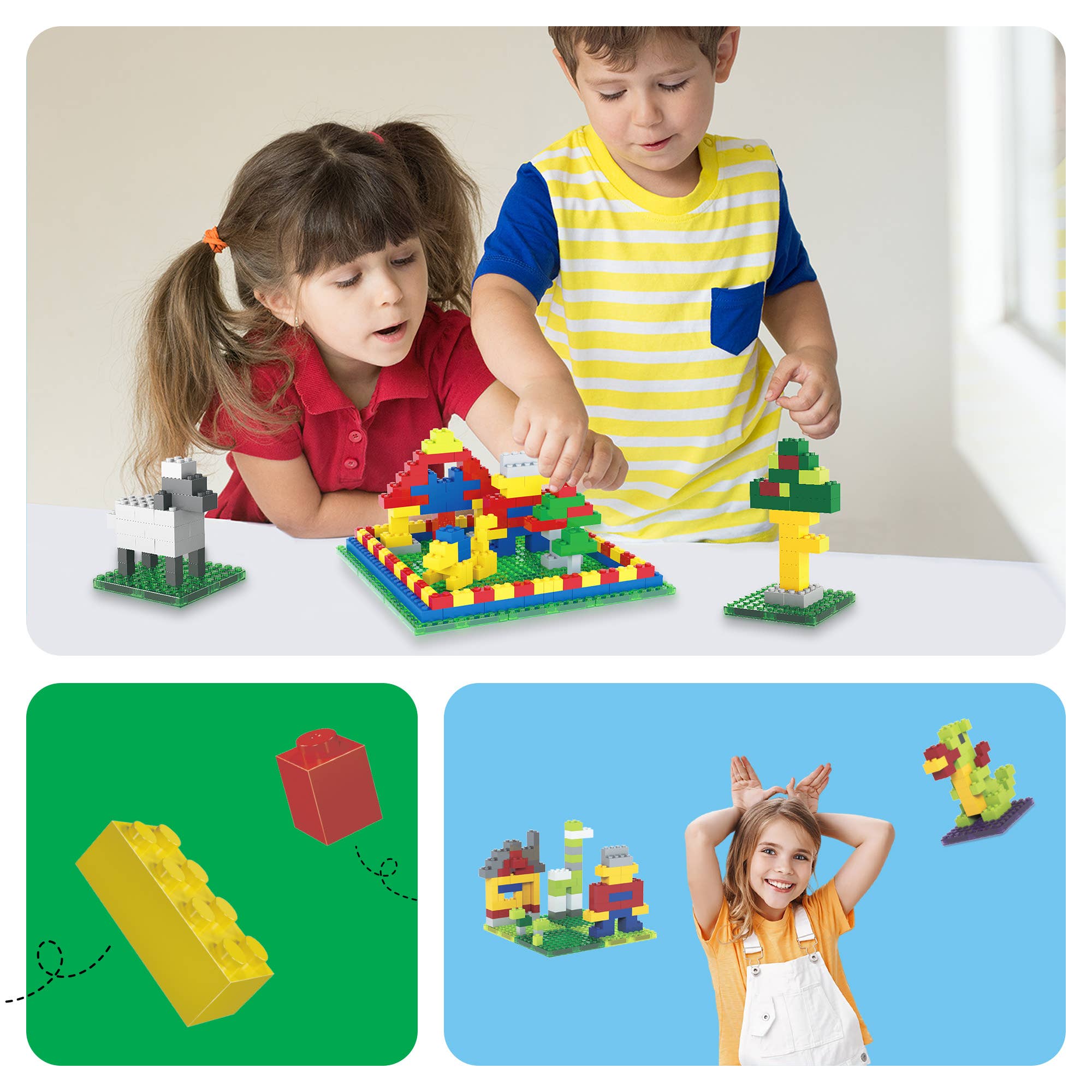 PicassoTiles - Wholesale Building Set - Kids - PicassoTiles 259pc Brick & Magnetic Tile Building Set4