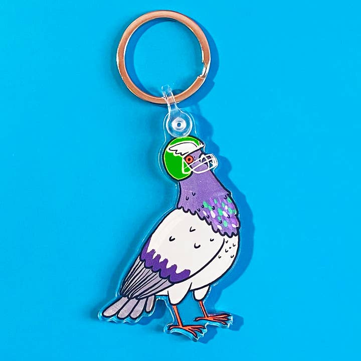 Sidewalk Press - Wholesale Keychain - Unisex - Birds Acrylic Keychain1