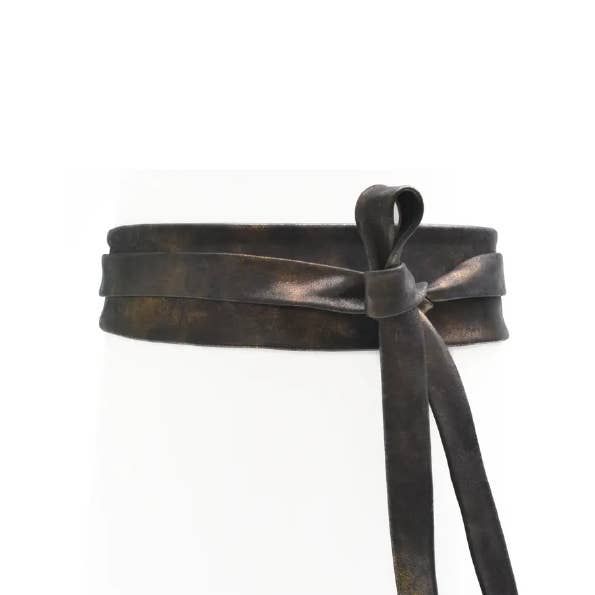 ADA Collection Belts - Wholesale Belt - Women's - Wrap Belt - Midnight Bronze Black - OS