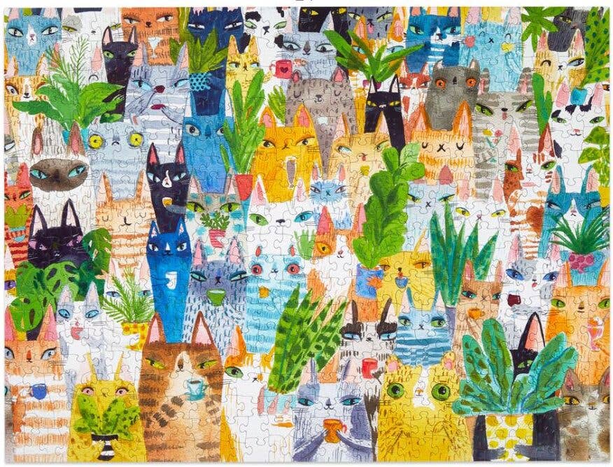 Bobangles - Wholesale Puzzle - Adult - WerkShoppe 500 Pc Puzzle – Cat Plant Exchange2