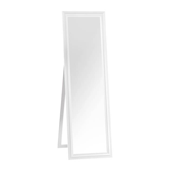 Urban White Floor Standing Mirror for wholesale by Interiors by Premier