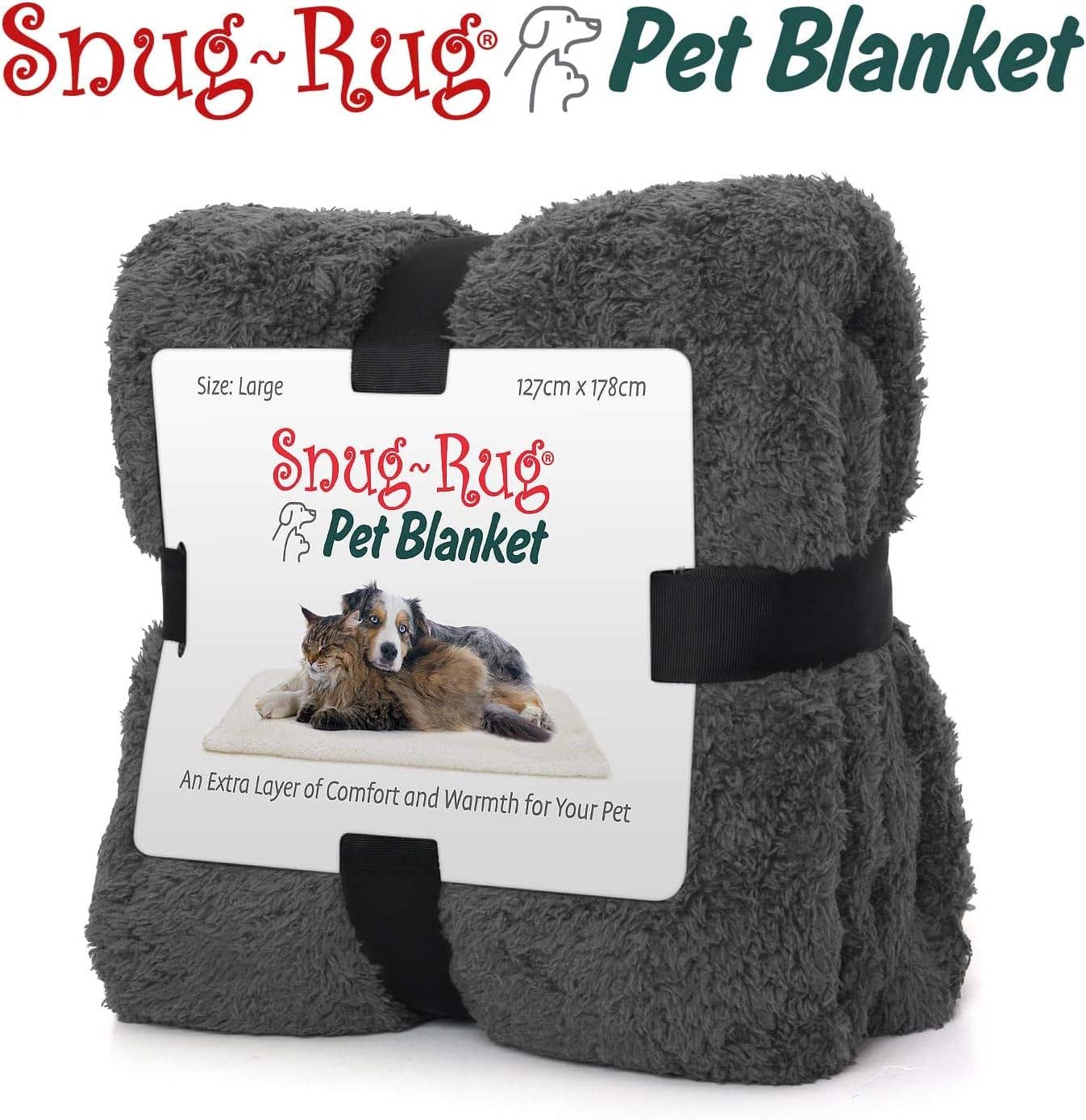 Wholesale Gifts Tomorrow – Großhandel Haustierdecke – Katze/Hund – Snug Rug Haustier Sherpa Fleece Decke Groß 127 x 178 cm5