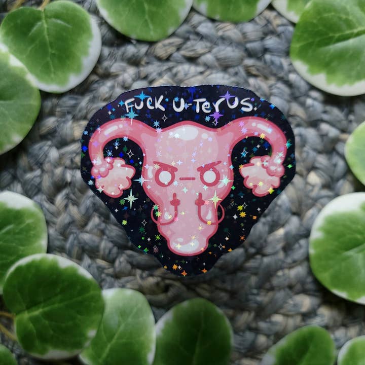 Autocollants en vinyle pour les droits des femmes Utérus, droits des femmes pour la vente par Cozy Bee Creates