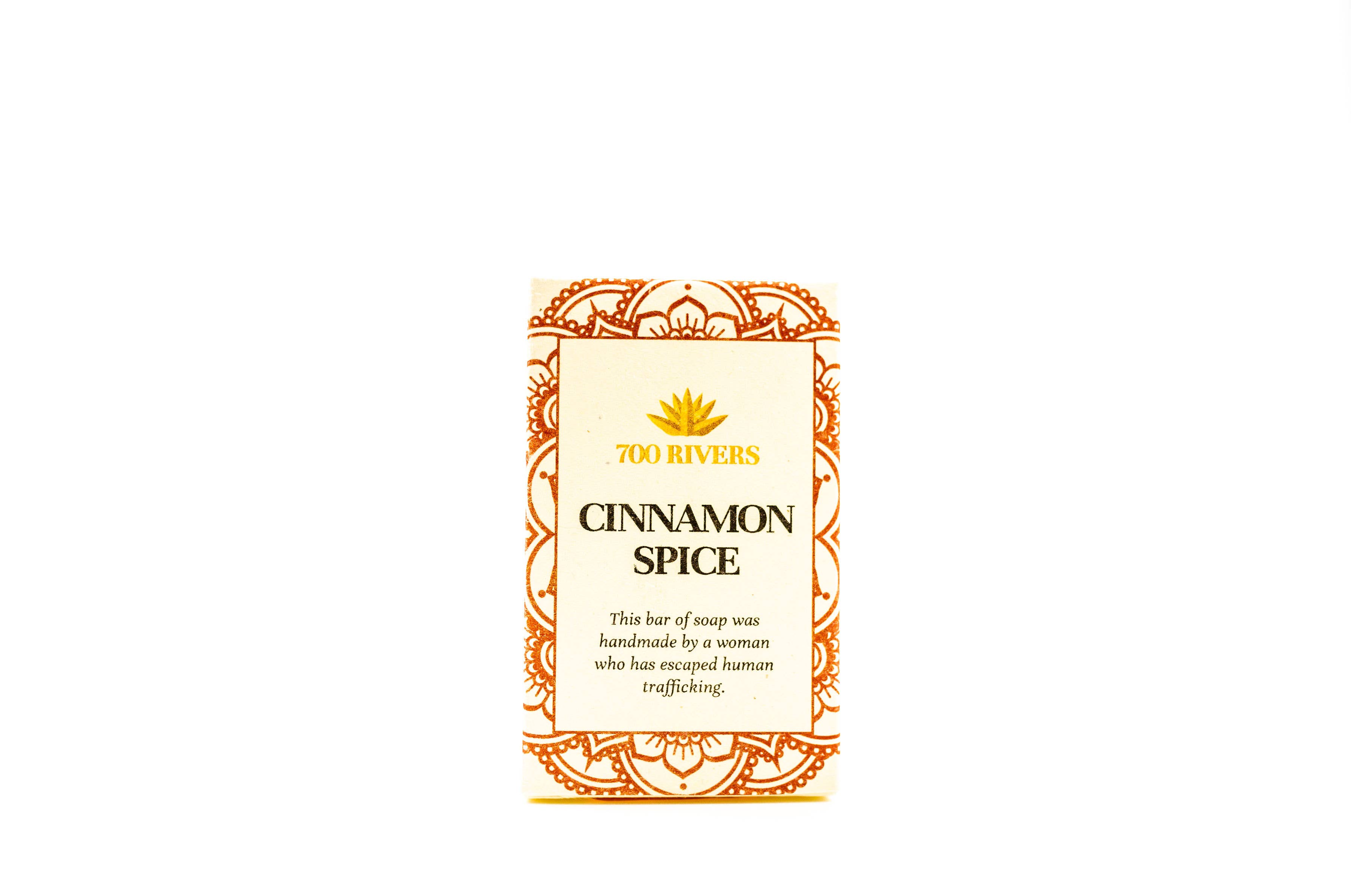 700 Rivers - Wholesale Bar Soap - Cinnamon Spice Soap Bar | Holiday Gift | Stocking Stuffer1