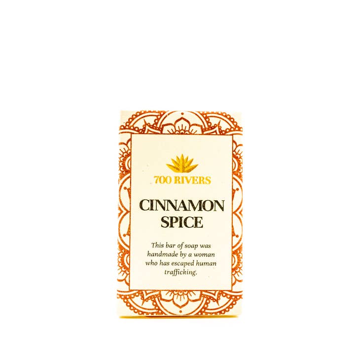 700 Rivers - Wholesale Bar Soap - Cinnamon Spice Soap Bar | Holiday Gift | Stocking Stuffer1