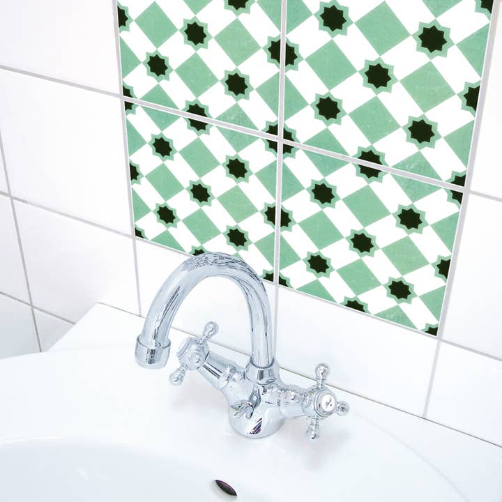 La Folie 02 - 15x15cm Fliesenaufkleber - Set of 4 für den Großhandel von Boubouki