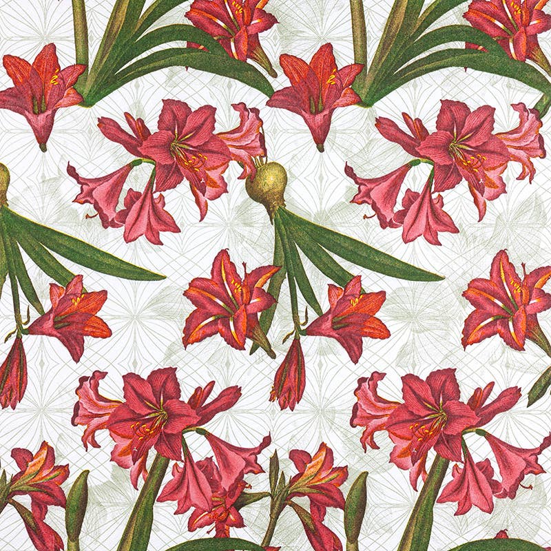 Home Fashion - Carl Dietrich GmbH – Großhandel Einweg-Serviette – Lunchservietten Amaryllis1