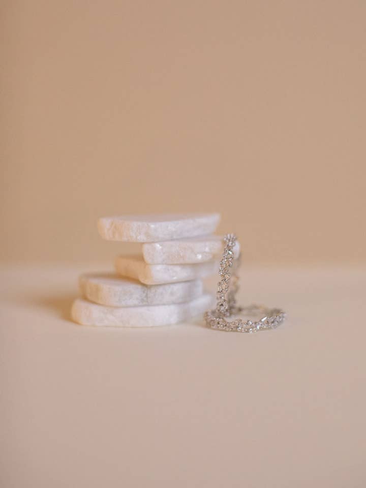 MONROE // Geometric Crystal Hoop // 2022 for wholesale by Hushed Commotion