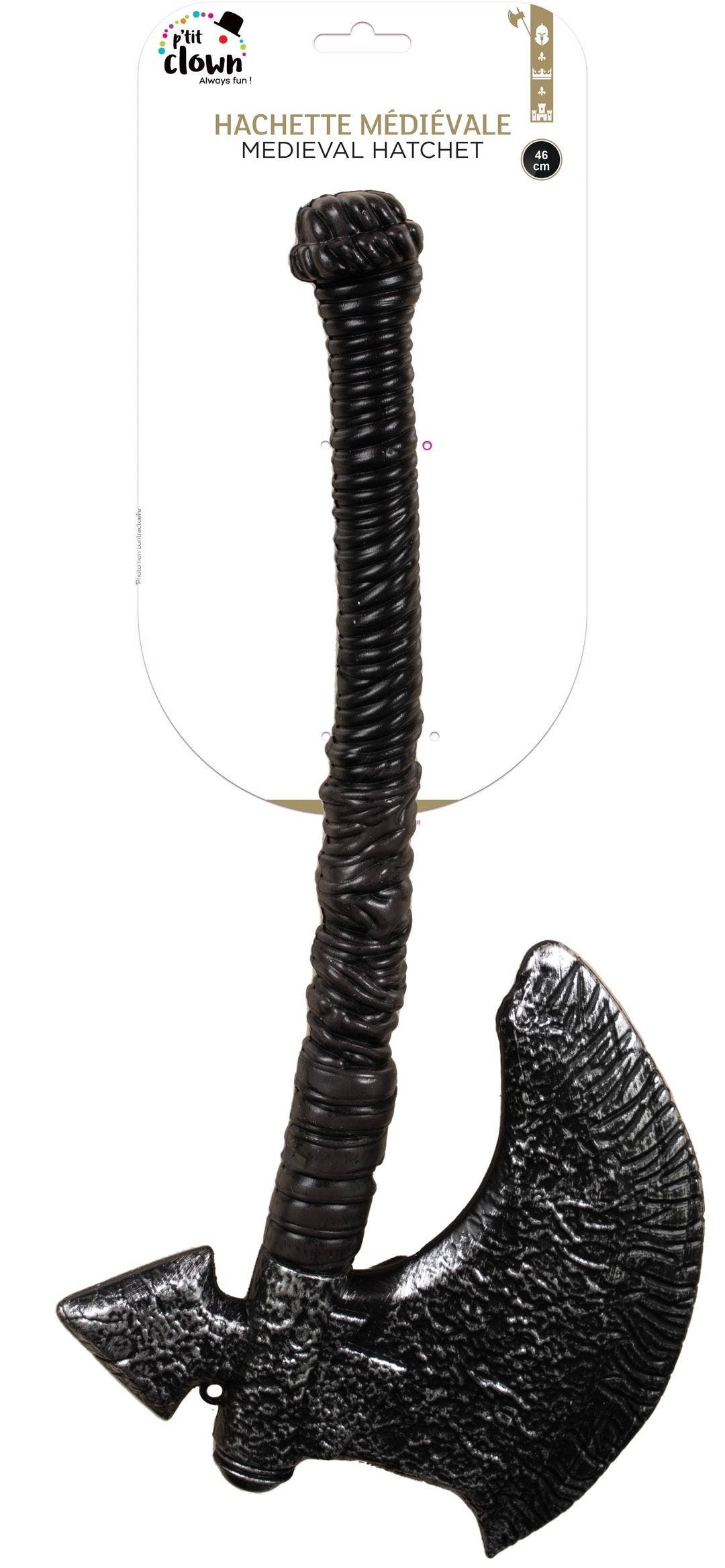 P'tit Clown - Wholesale Classic Toy - Kids - Medieval Axe - 46cm0