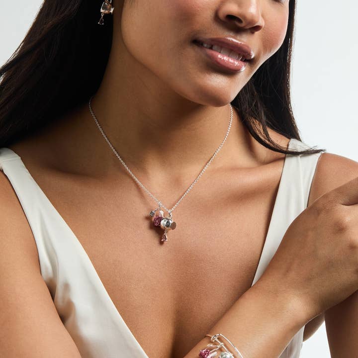 Alex and Ani - Wholesale Pendant/Charm Necklace - 'Spill the Tea' Cup & Tea Bag Charm Pendant Necklace1