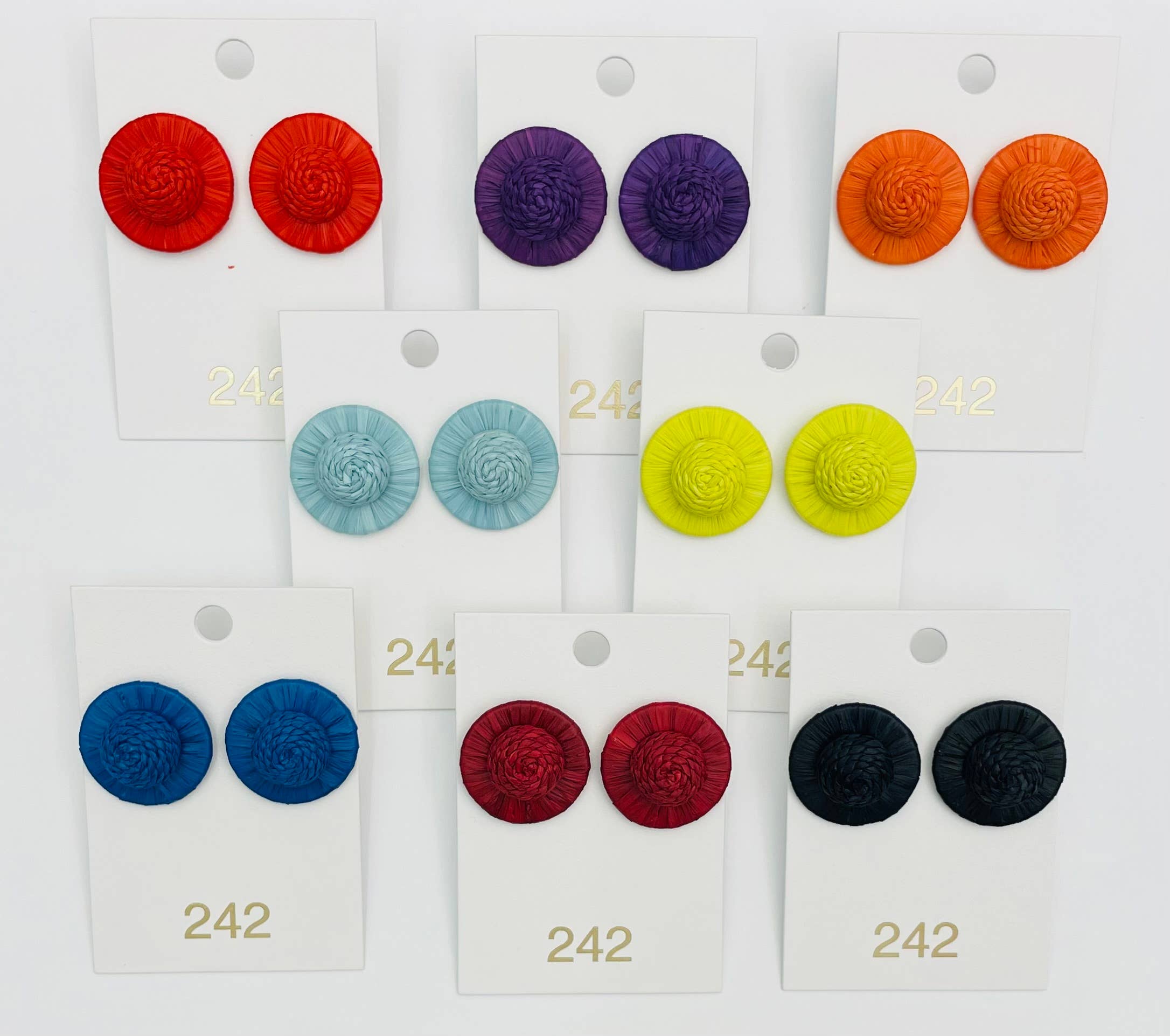 TWO FORTY TWO - Vente Clous d'oreille - Le Zadie Stud (violet) ER3493