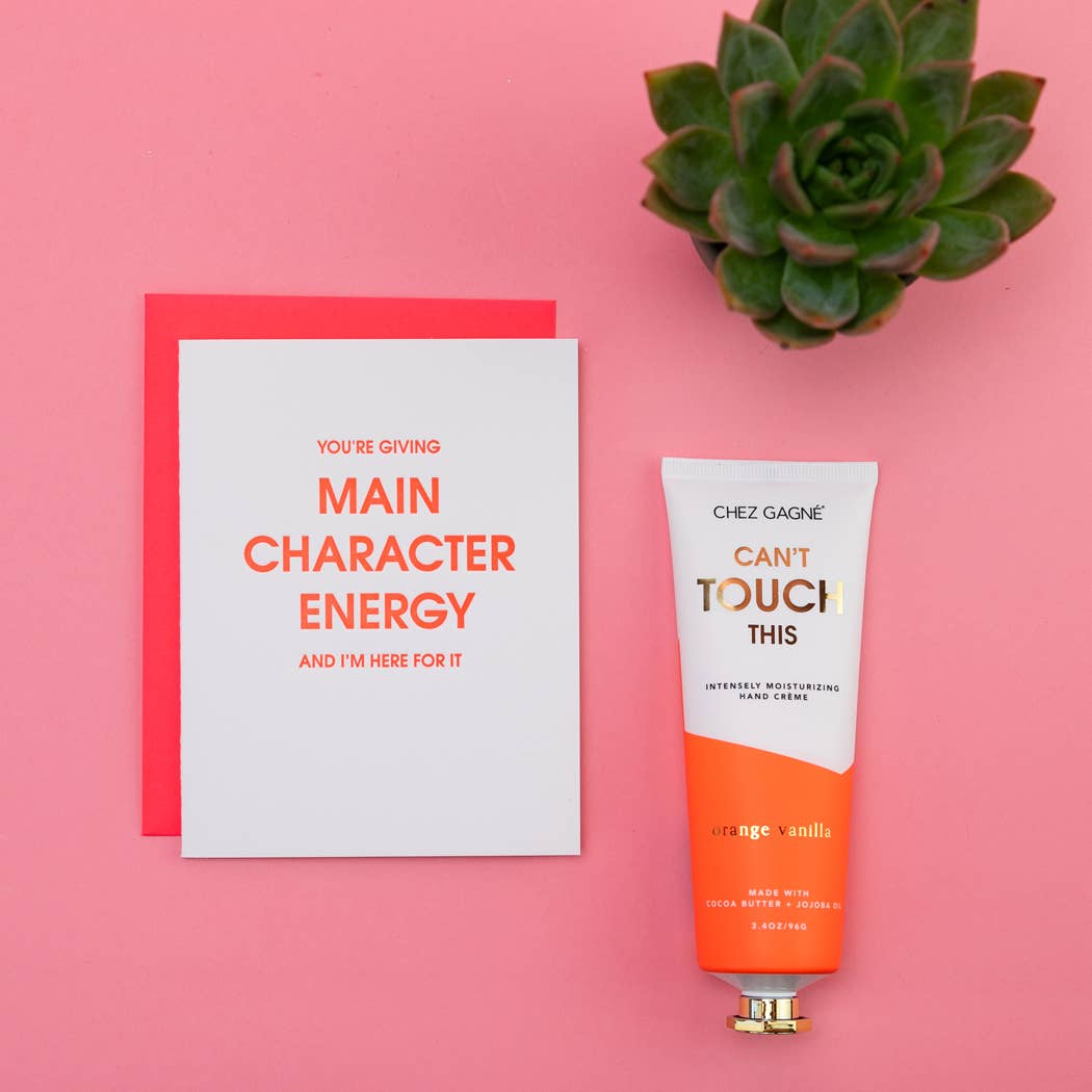 Chez Gagné - Wholesale Everyday Greeting Card - You're Giving Main Character Energy - Everyday | Friendship Card3