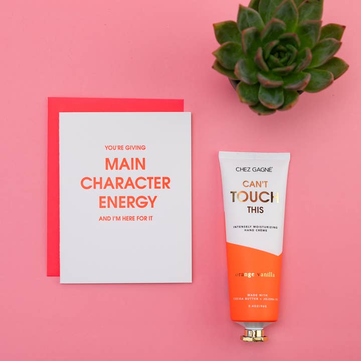 Chez Gagné - Wholesale Everyday Greeting Card - You're Giving Main Character Energy - Everyday | Friendship Card3