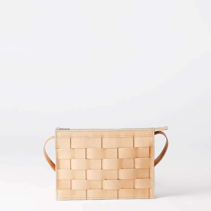 Näver Small Shoulder Bag In Nature Leather for wholesale by Eduards Accessories Sweden