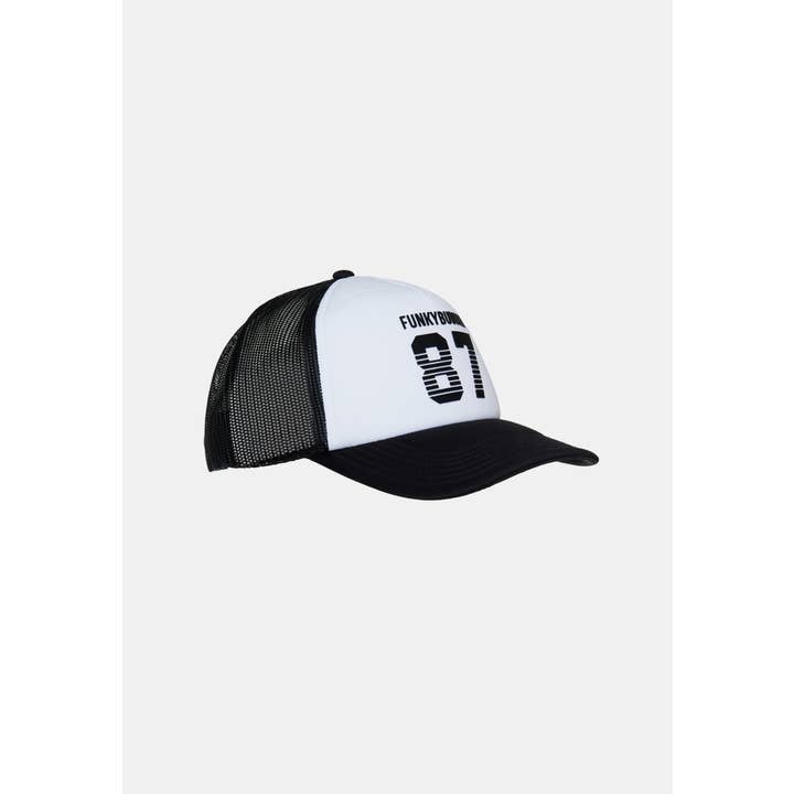 Trucker Cap “87”_FBM007-070-10 for wholesale by Funky Buddha